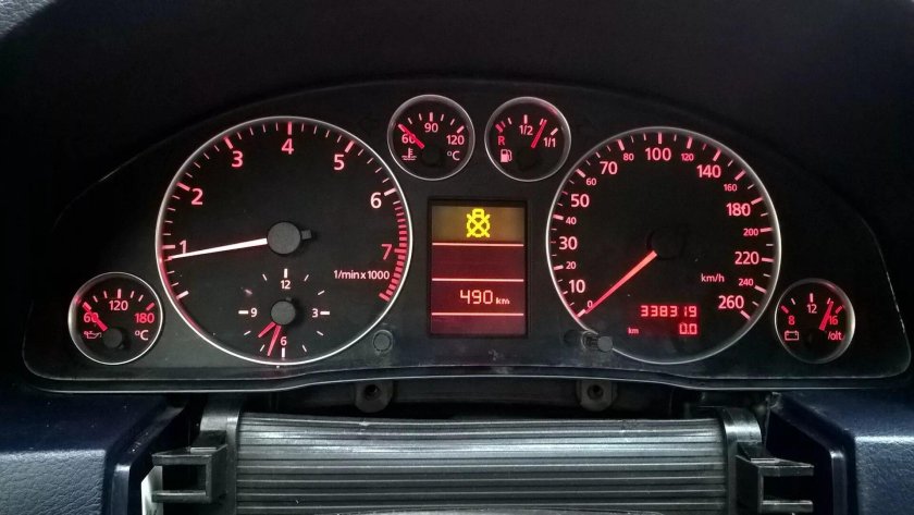 Приборка Ауди а6 с6