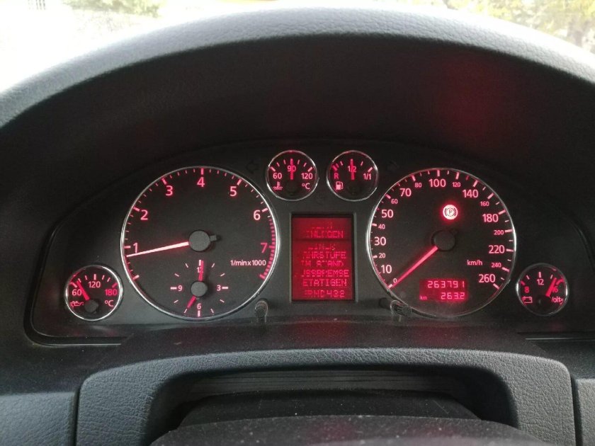 Приборка Audi a6 c5