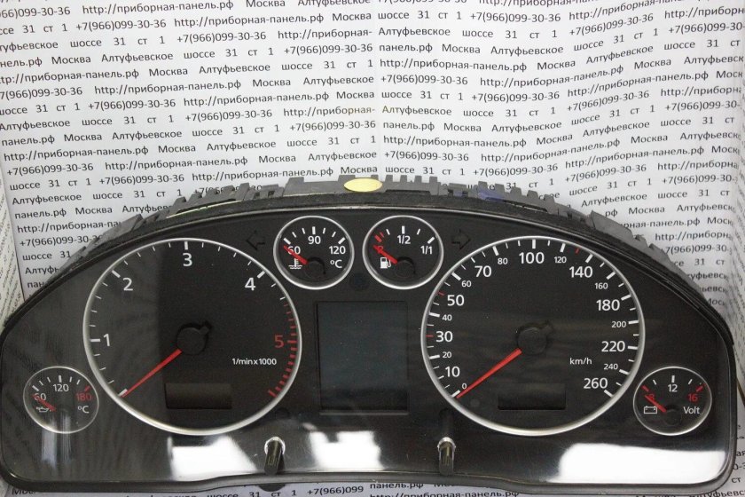 Приборная панель а6 с5
