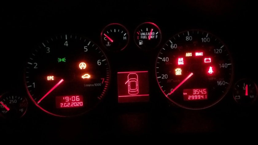 Панель приборов Ауди а6 с5