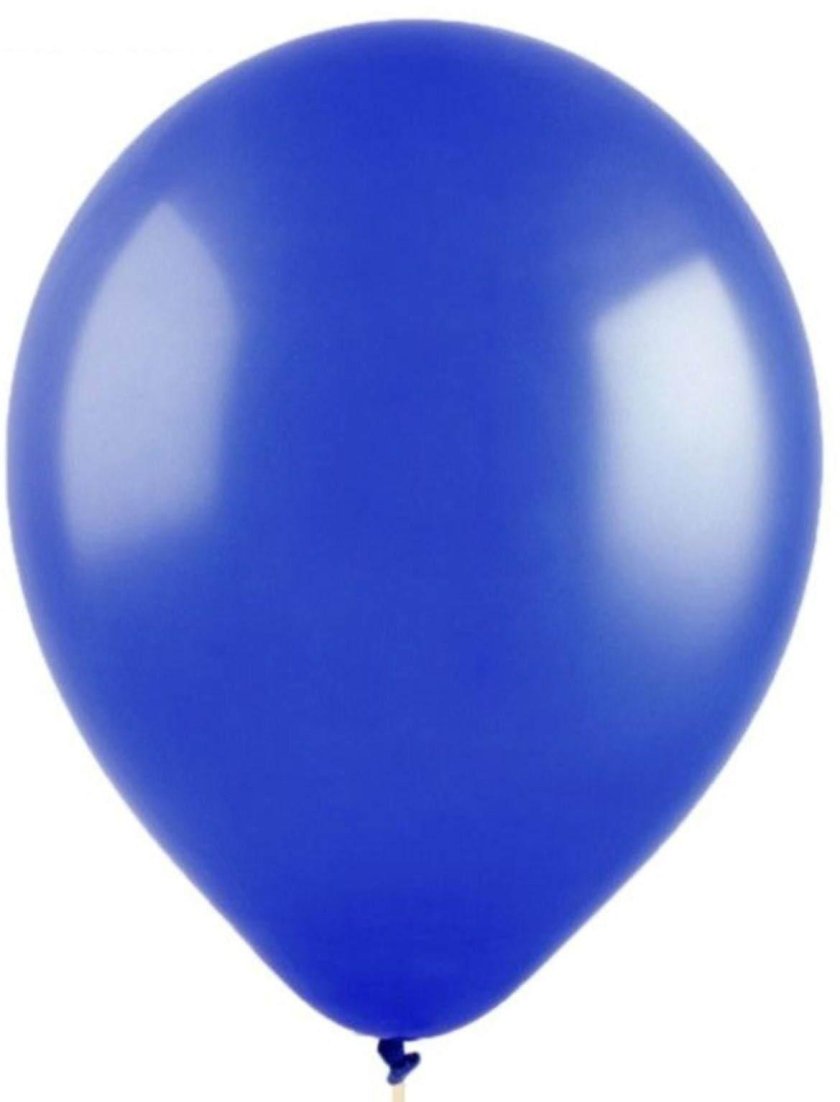 Шар латексный синий перламутр 12"/30 см af1404-14