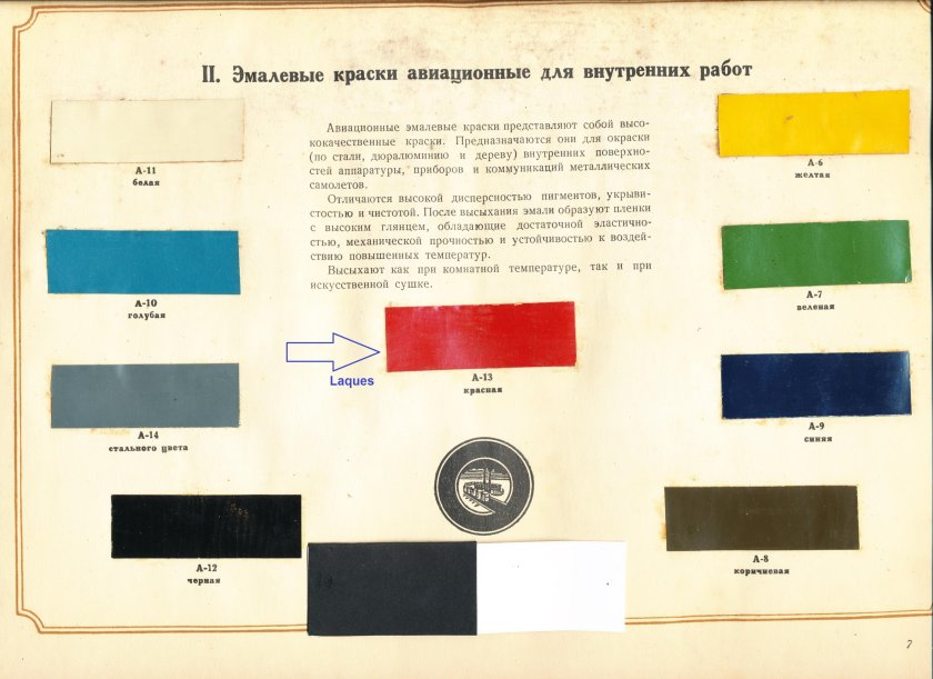 Советская цветовая палитра