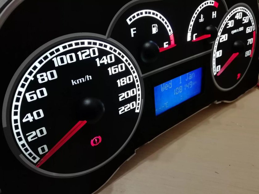 Fiat Albea приборная панель