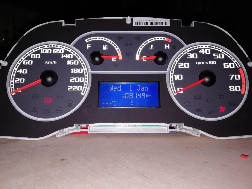 Приборка Фиат Альбеа