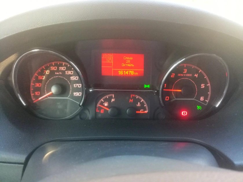 Fiat Ducato приборная панель