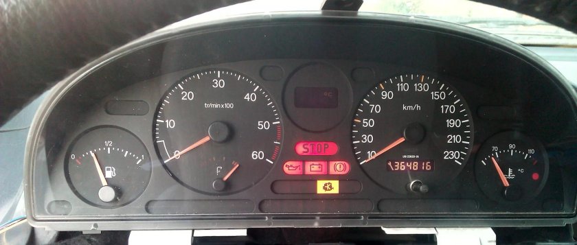 Peugeot 306 2 0 HDI приборная панель