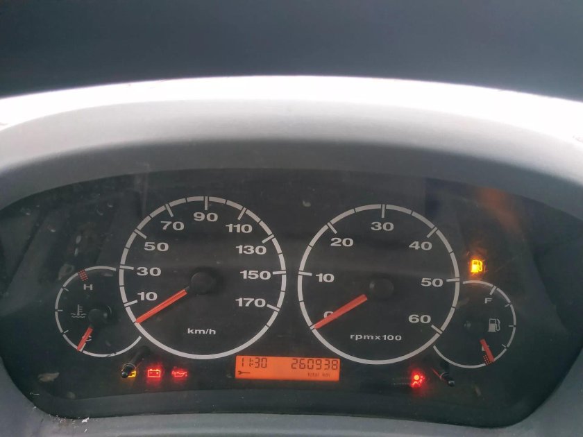 Фиат Дукато 244 панель приборов обозначения