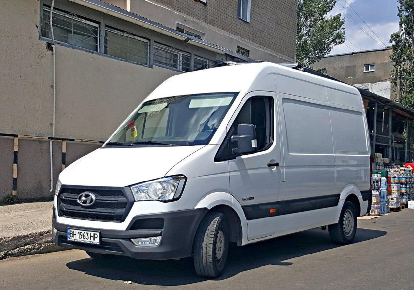 Хендай цельнометаллический фургон h350