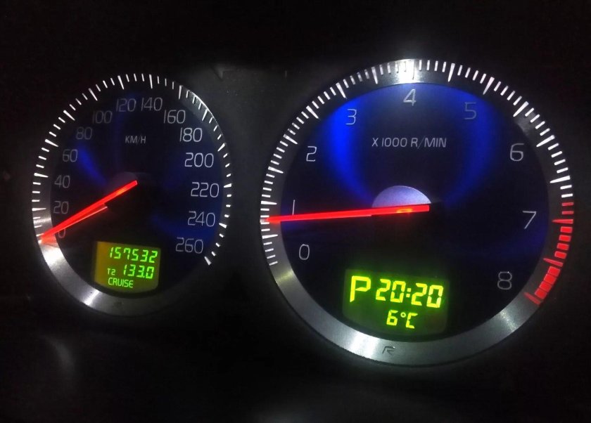 Приборная панель Вольво s80