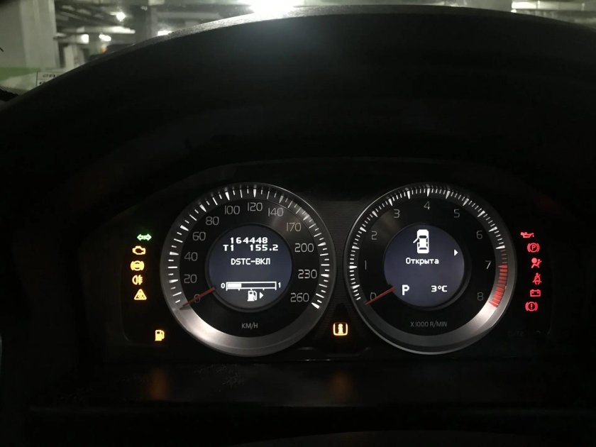 Приборная панель Вольво s80