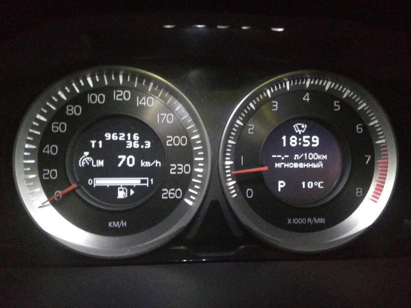 Приборная панель Volvo xc60