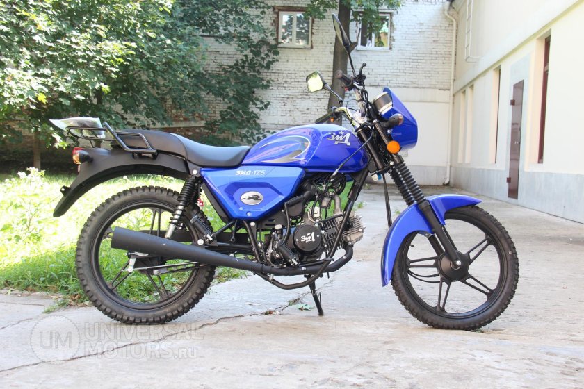 Мотоцикл ЗИД 125 синий