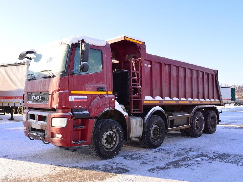 Новый камаз самосвал
