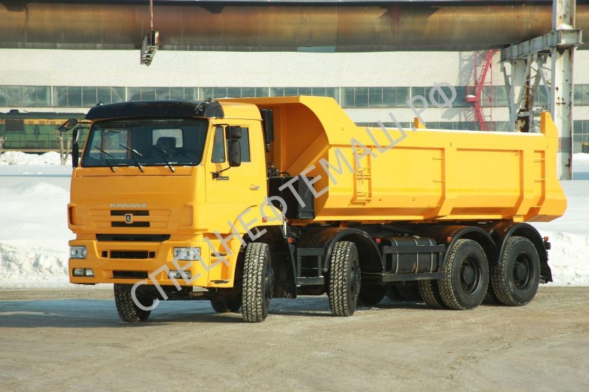 КАМАЗ четырехосный самосвал 65201