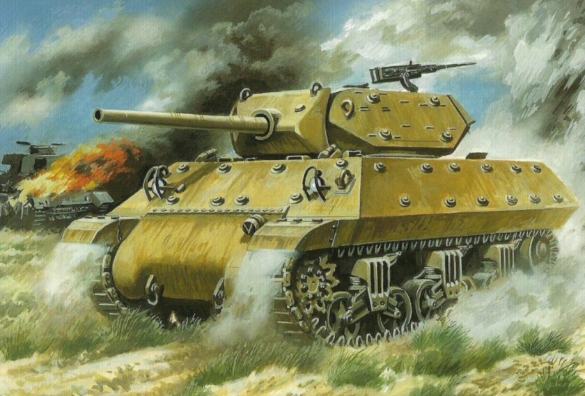 Танк m10 Wolverine