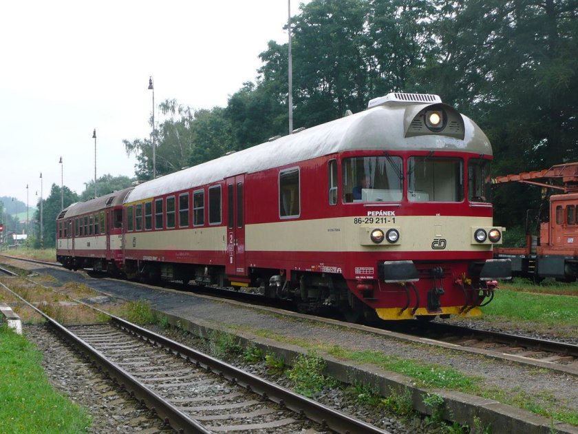 Чешские дизель поезда