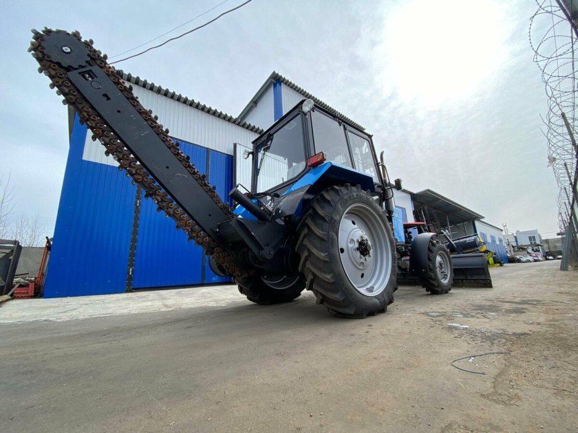 Экскаватор траншейный цепной этц-2086