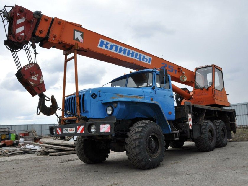 Клинцы автокран урал