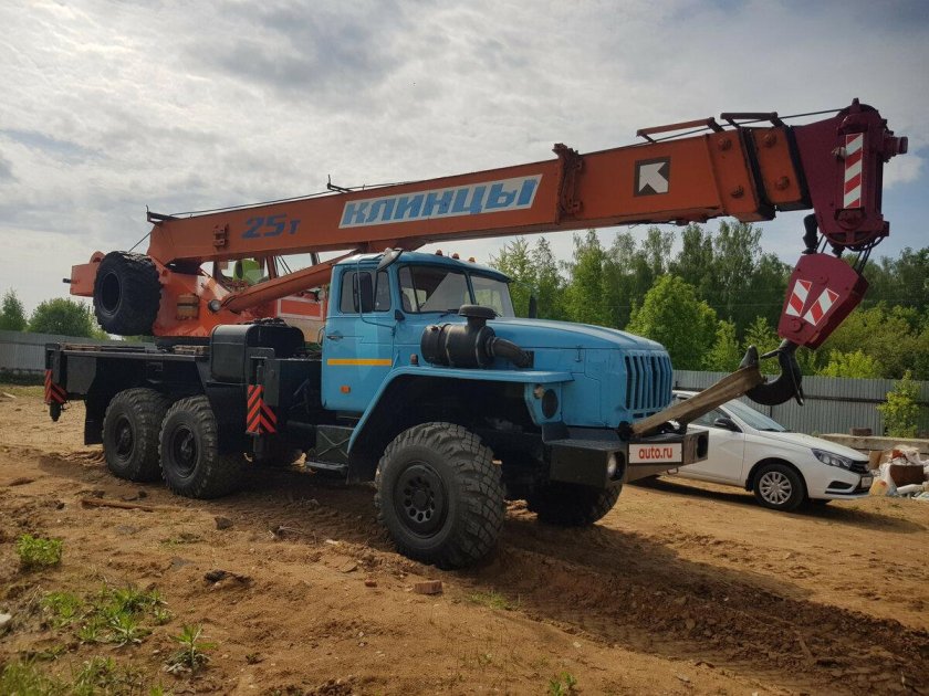 Клинцы автокран урал