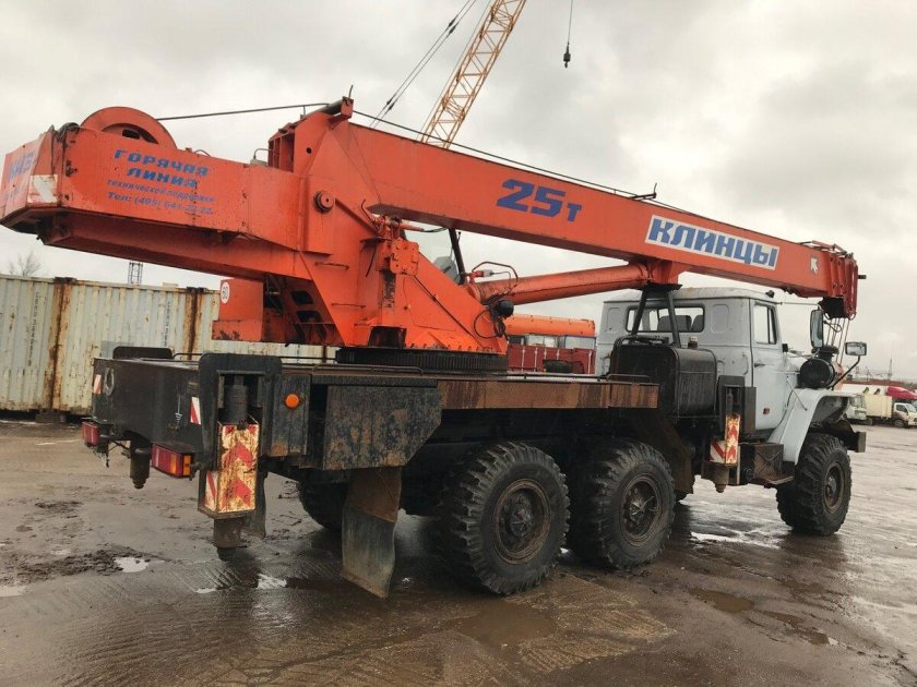 Автокран клинцы 25 тонн