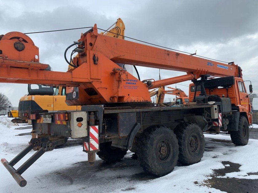 Автокран клинцы 25 тонн