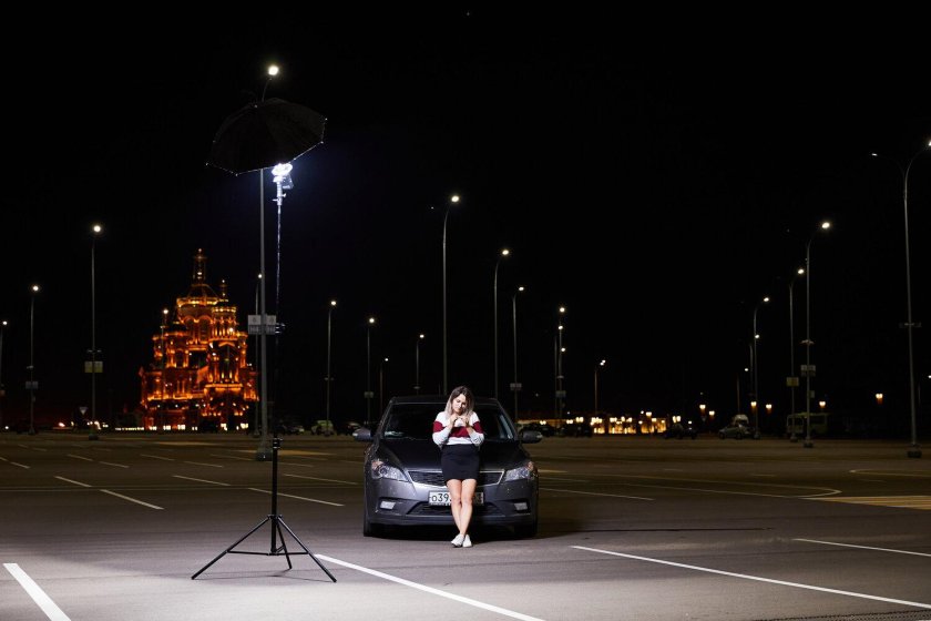 Ночная фотосессия