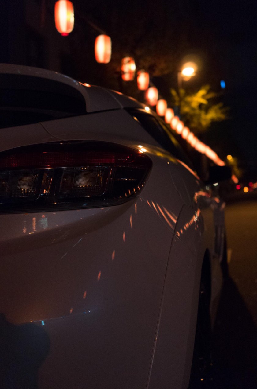 Машина ночью