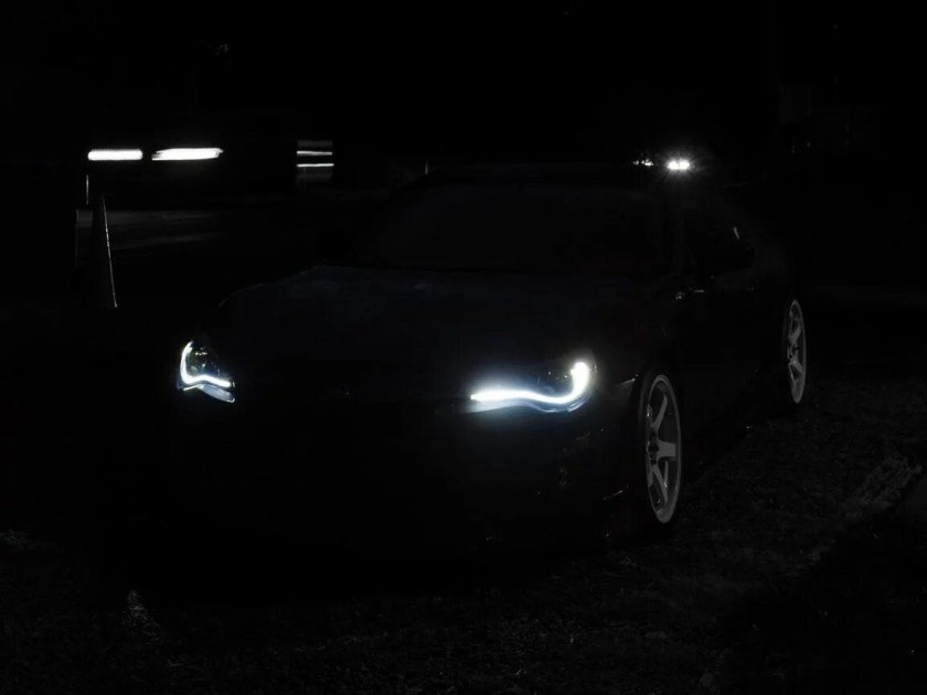 Фары ночью