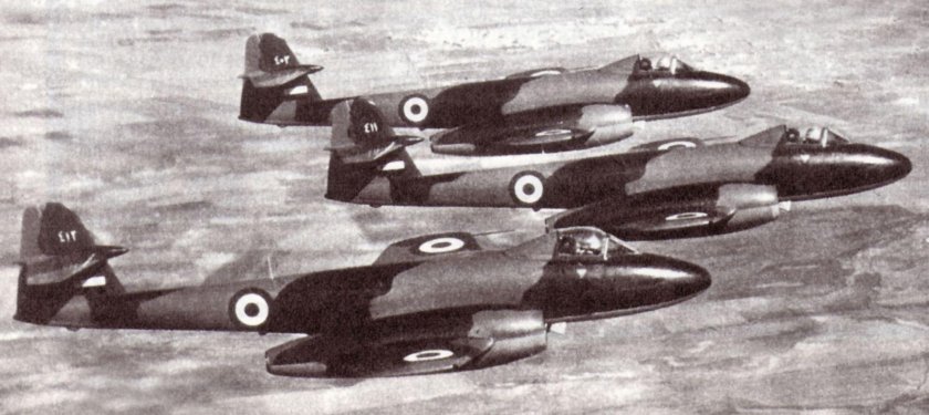 Глостер Метеор самолет