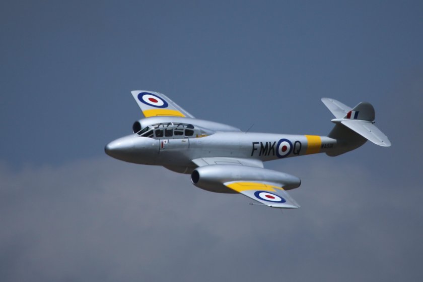 Глостер Джавелин самолет уголок неба