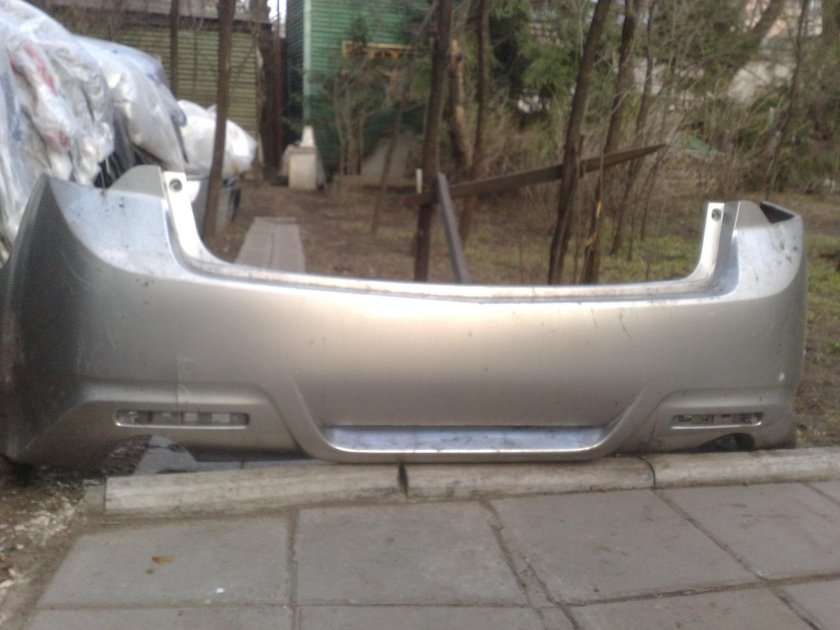 Задний бампер Type s Accord 8