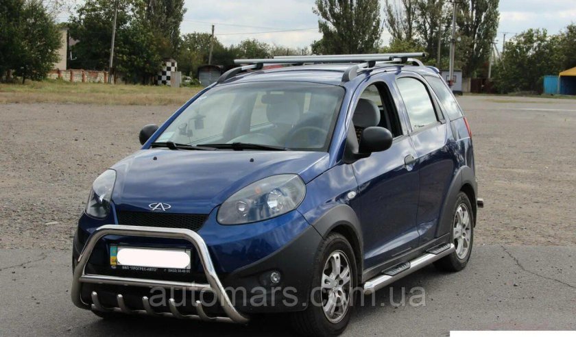 Кенгурятник Chery indis