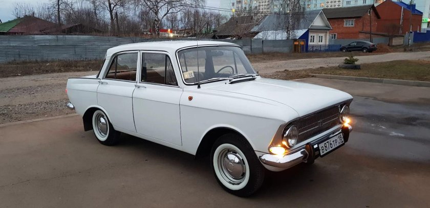 Москвич 412 АЗЛК белый