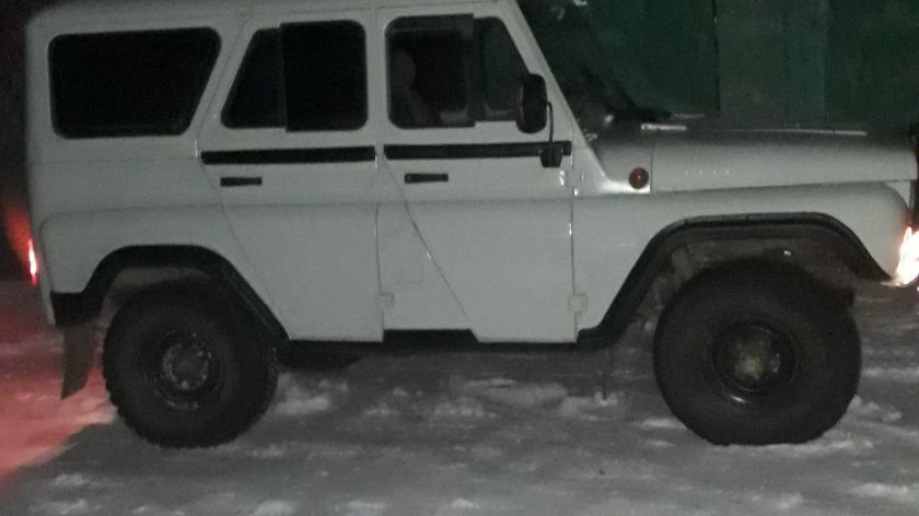 УАЗ 31514 белая ночь