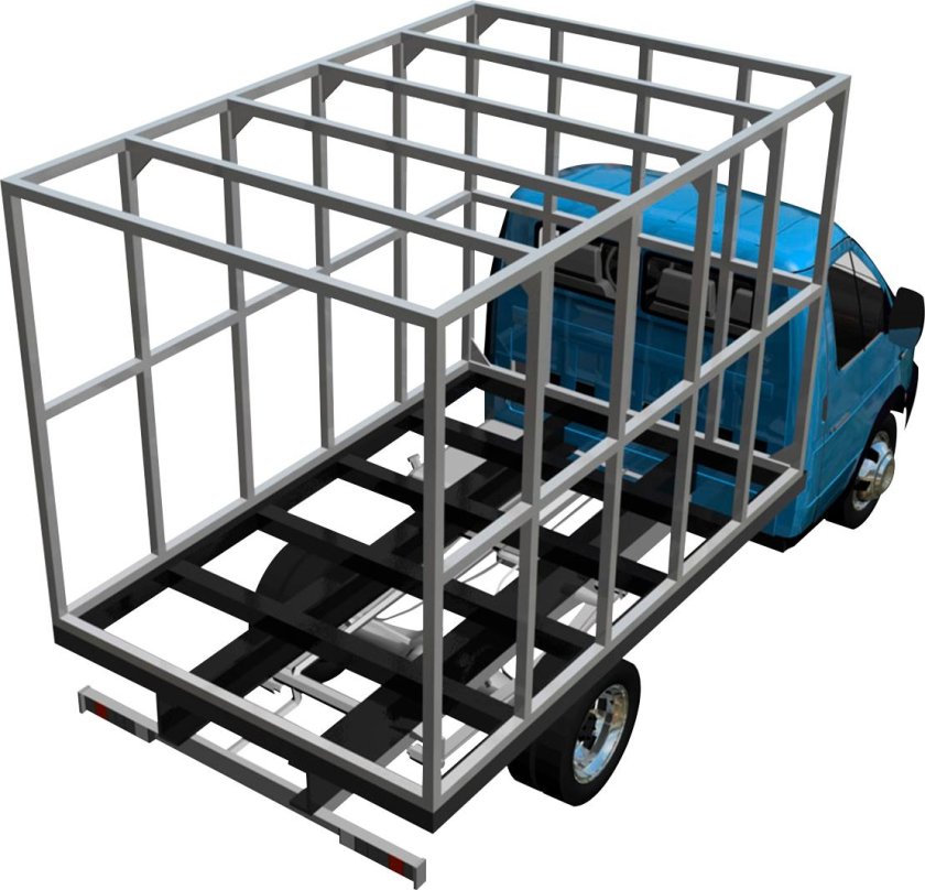 Изометрический кузов Газель