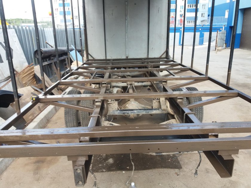 Каркас платформа кузова Газель ГАЗ-3302