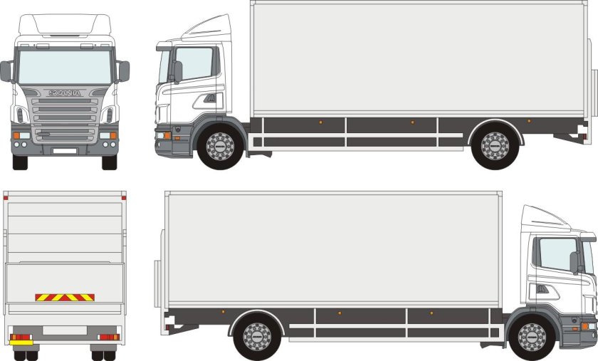 Фура Скания габариты