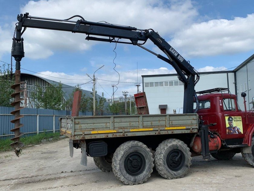 ЗИЛ 131 БКМ ямобур