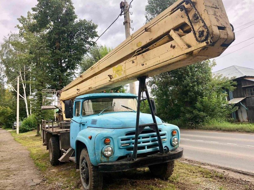 ЗИЛ 130 пухтовоз