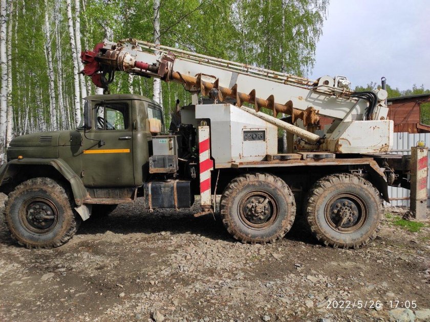 ЗИЛ 131 БКМ ямобур