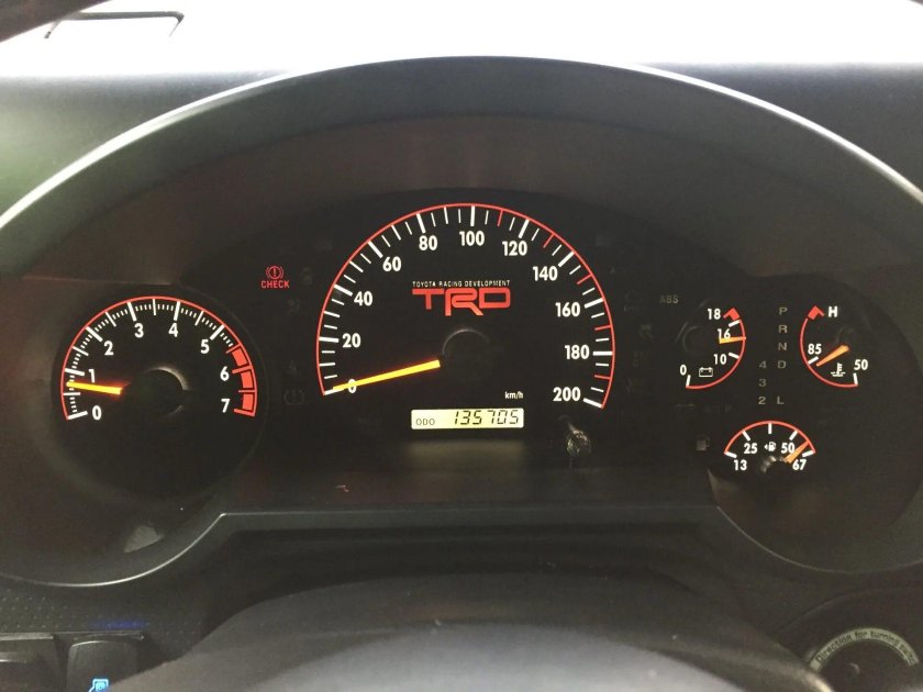 Приборная панель TRD