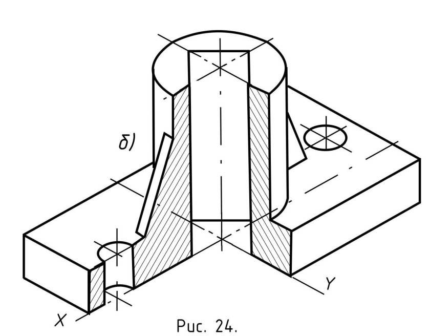 Аксонометрическая проекция подшипника