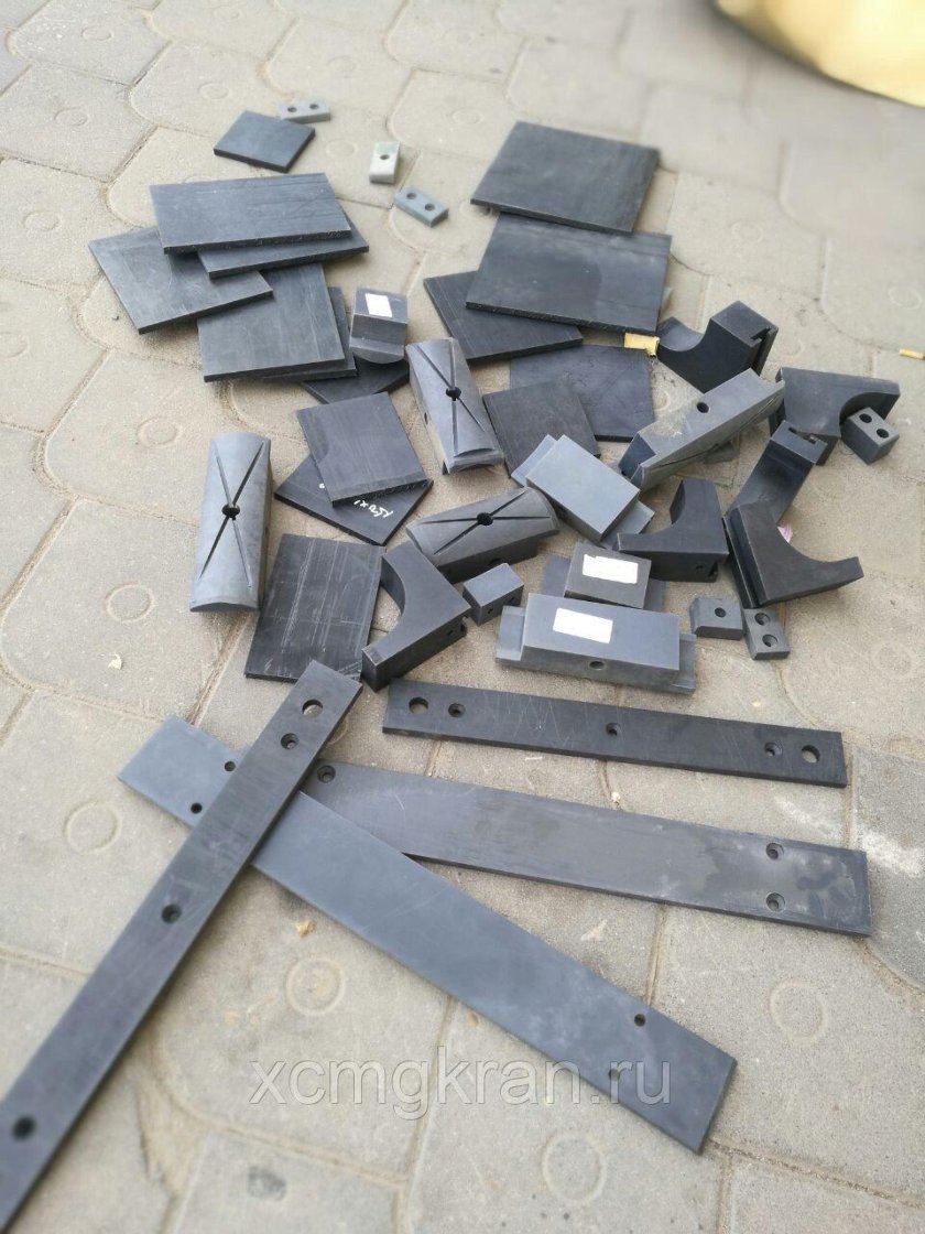 Ползуны на стреле автокрана