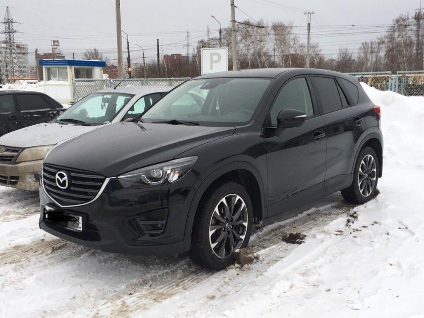 Мазда сх5 черная 2016
