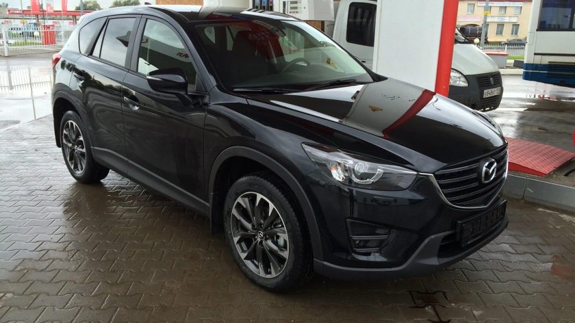 Mazda CX 5 черная
