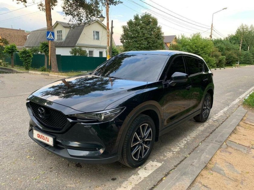 Mazda CX 5 2018 черная
