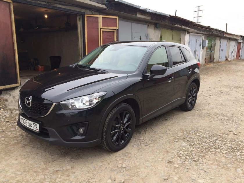 Мазда cx5 черная