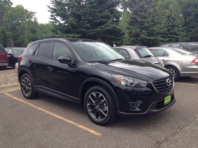 Mazda CX 5 черная