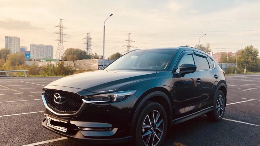 Mazda CX 5 черная
