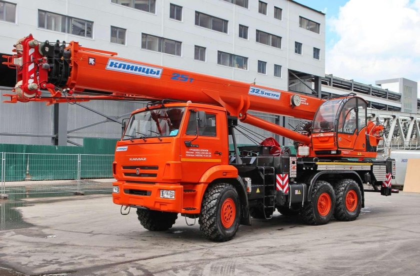 Кран КАМАЗ 55713 5к4